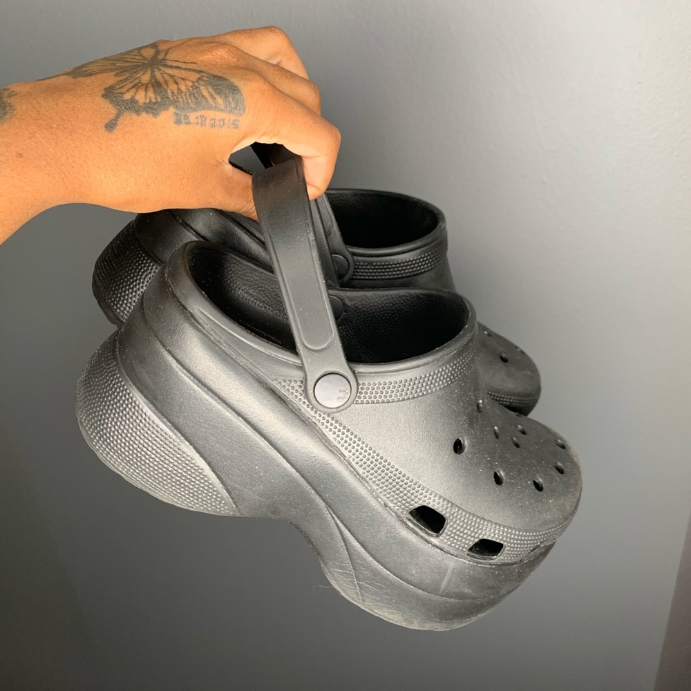 Platform Crocs